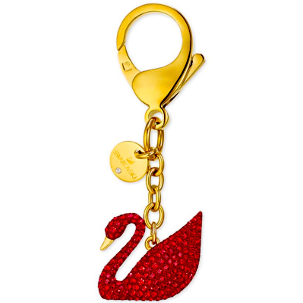 Swarovski Red Swan Keychain brand new 
Original and authentic
